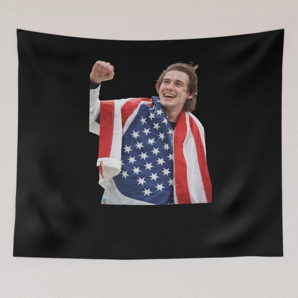 Item preview, Patriotic Fan Hughes Usa Gold Hockey designed and sold by WangTomLab.