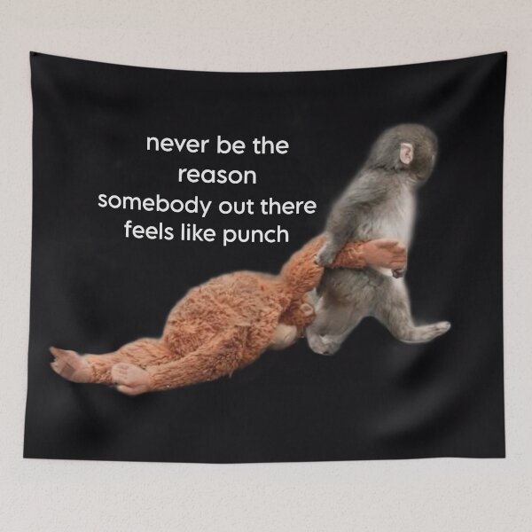 Item preview, Sad Punch Monkey art designed and sold by calamityjay.