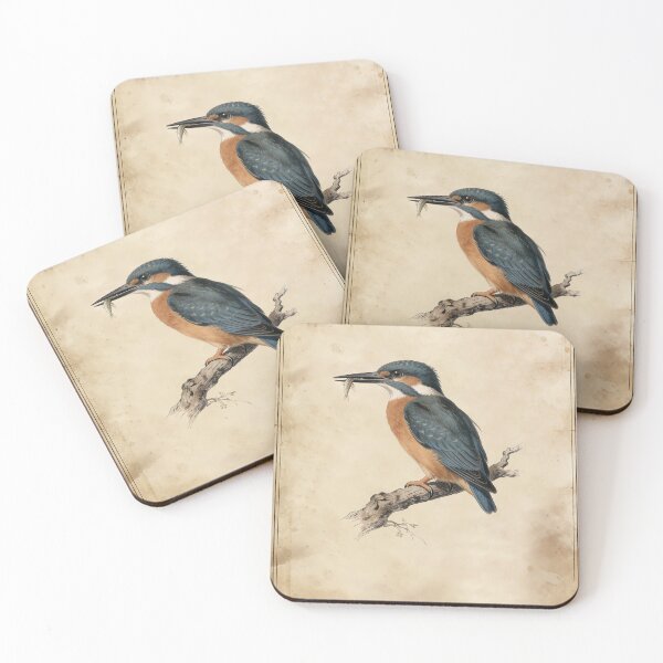 Item preview, Vintage Kingfisher designed and sold by Jeeklsdotcom.