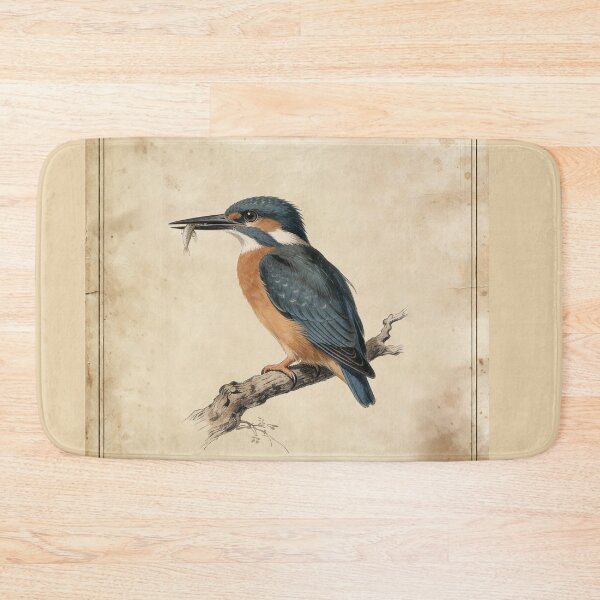 Item preview, Vintage Kingfisher designed and sold by Jeeklsdotcom.