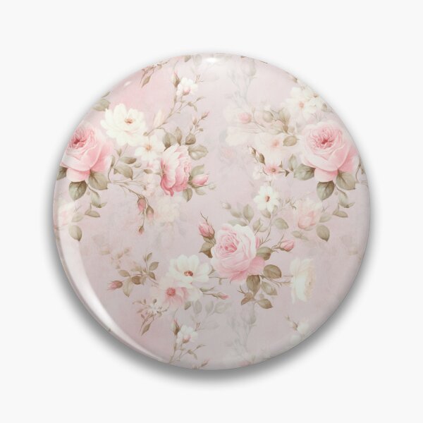 Item preview, Pink French Floral Shabby Chic Coquette Pattern  designed and sold by LouieVanille.