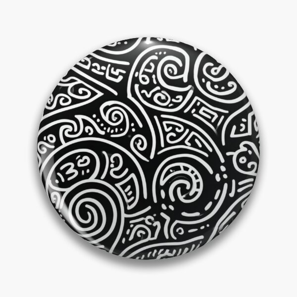 Item preview, New Zealand Māori Paua Pattern Koru Design 808 designed and sold by GrinGalore.