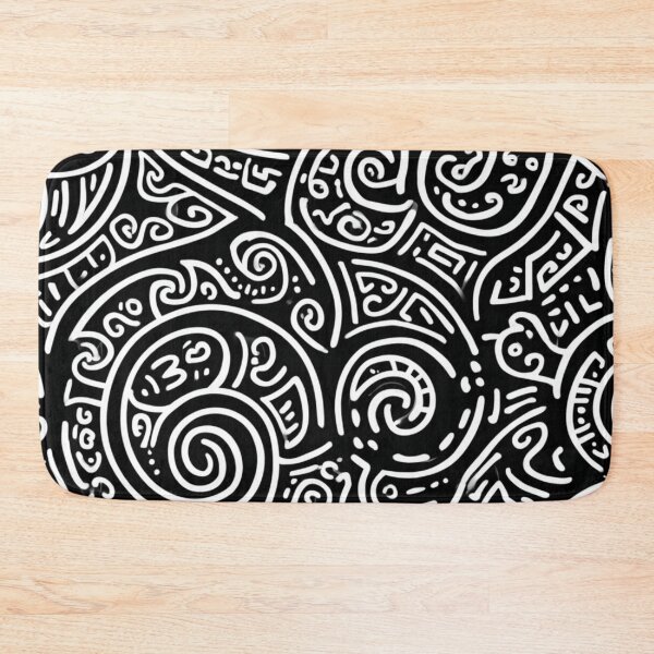 Item preview, New Zealand Māori Paua Pattern Koru Design 808 designed and sold by GrinGalore.