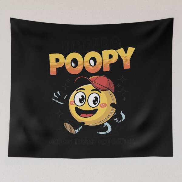 Item preview, I Made a Poopy and My Tummy Felt Better Adult Humor Meme  designed and sold by joyouartArt.