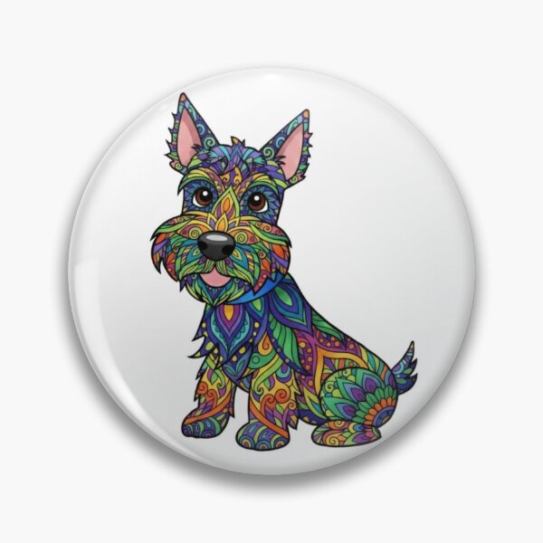 Item preview, Colorful and Fun Scottish Terrier designed and sold by PaintedbyCarol.