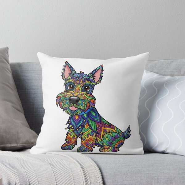 Item preview, Colorful and Fun Scottish Terrier designed and sold by PaintedbyCarol.