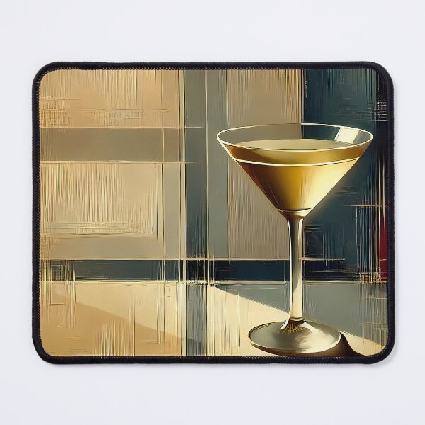 Item preview, Mid Century Modern Martini in a Moonbeam designed and sold by Lee Hiller Designs.