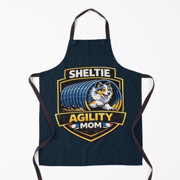 Item preview, Sheltie Agility Mom – Shetland Sheepdog Agility Dog Lover Shirt designed and sold by DesignsByHania.