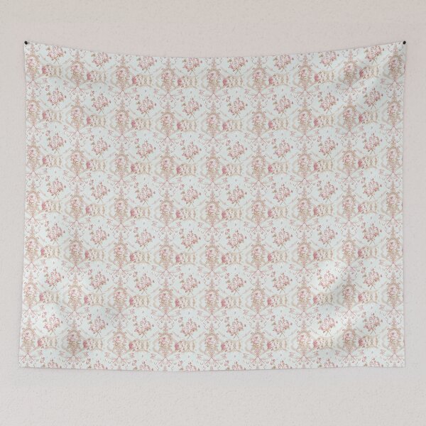 Item preview, Pink French Floral Shabby Chic Coquette Pattern  designed and sold by LouieVanille.