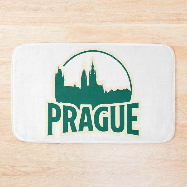 Item preview, Prague Gothic Skyline Badge – Vintage Travel T-Shirt & Sticker Design designed and sold by Timeless Design.