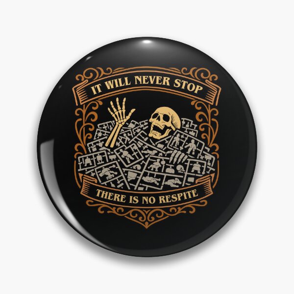 Item preview, Miniature Painter Dark Humor It Will Never Stop designed and sold by pixeptional.