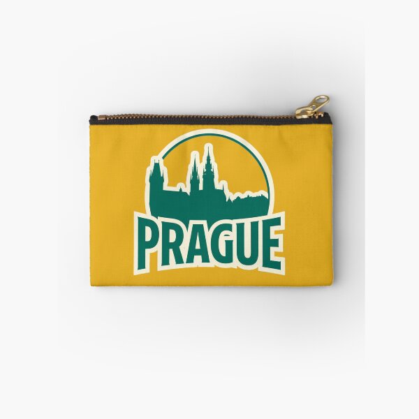 Item preview, Prague Gothic Skyline Badge – Vintage Travel T-Shirt & Sticker Design designed and sold by Timeless Design.