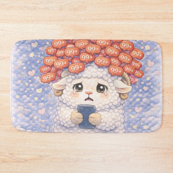 Item preview, Group Chat Sheep | 99+ Notifications CareSheep Parody (Sheepism) designed and sold by Thpoar.