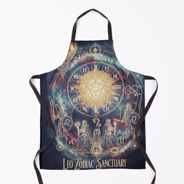 Item preview, Luxury Leo Zodiac Sanctuary – Golden Celestial Lion designed and sold by OddballObjects.