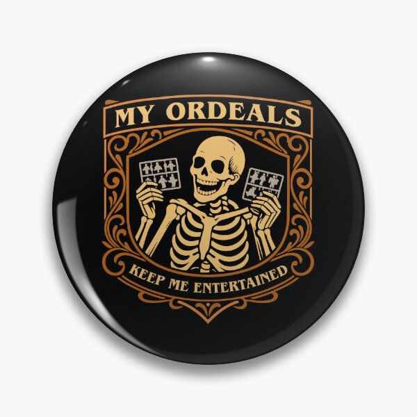 Item preview, My Ordeals Keep Me Entertained Miniature Painting designed and sold by pixeptional.