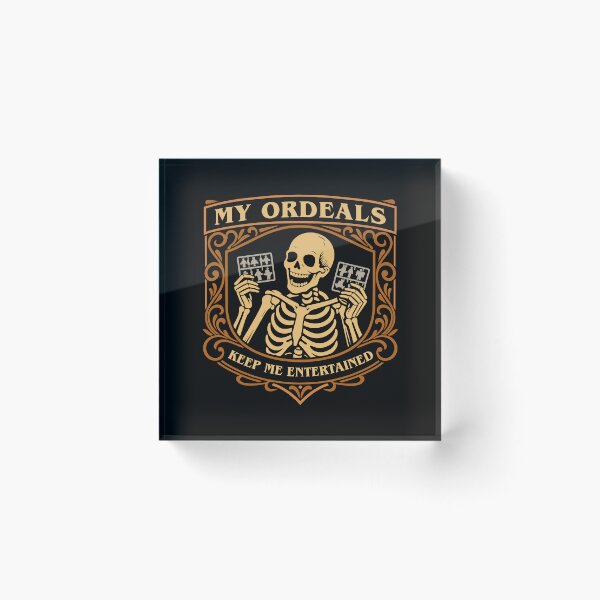 Item preview, My Ordeals Keep Me Entertained Miniature Painting designed and sold by pixeptional.