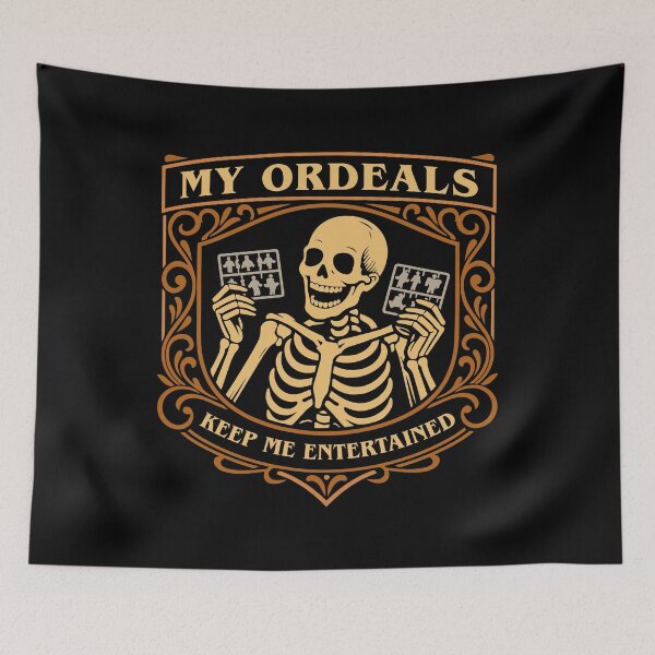 Item preview, My Ordeals Keep Me Entertained Miniature Painting designed and sold by pixeptional.