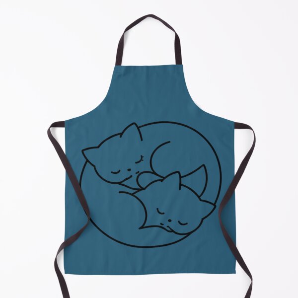Item preview, Yin Yang Sleeping Cats Minimalist designed and sold by Tender Flower Clothing.