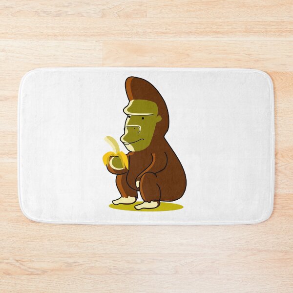 Item preview, The Stoic Gorilla’s Banana Break designed and sold by Mimick-deco.