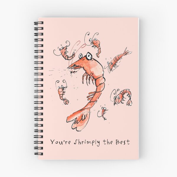 Item preview, ‘Shrimply the Best’ Mother’s day card designed and sold by Luci Power.