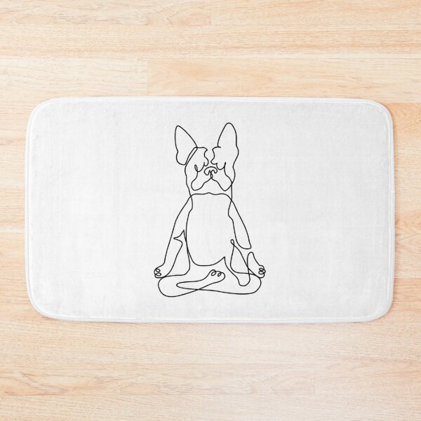 Item preview, One Line Boston Terrier Easy Pose designed and sold by Huebucket.