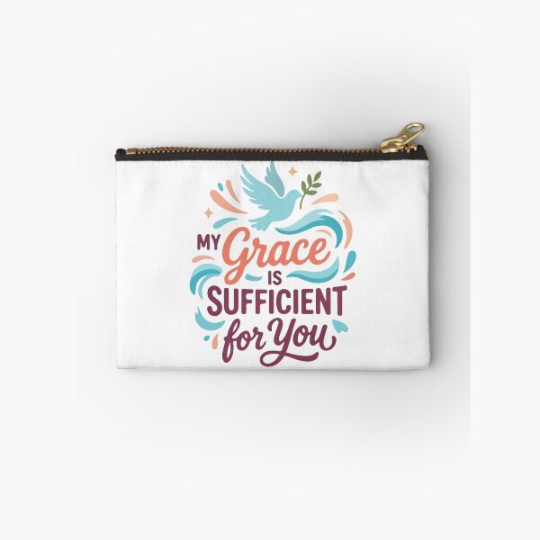 Item preview, My Grace Is Sufficient For You, 2 Corinthians 12:9 Bible Verse Christian , Inspirational Faith Christian Gift designed and sold by stylishdzign.