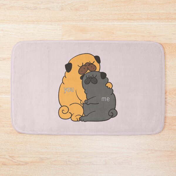 Item preview, You Me Pug designed and sold by Huebucket.