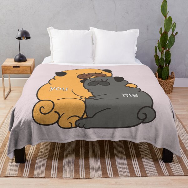 Item preview, You Me Pug designed and sold by Huebucket.