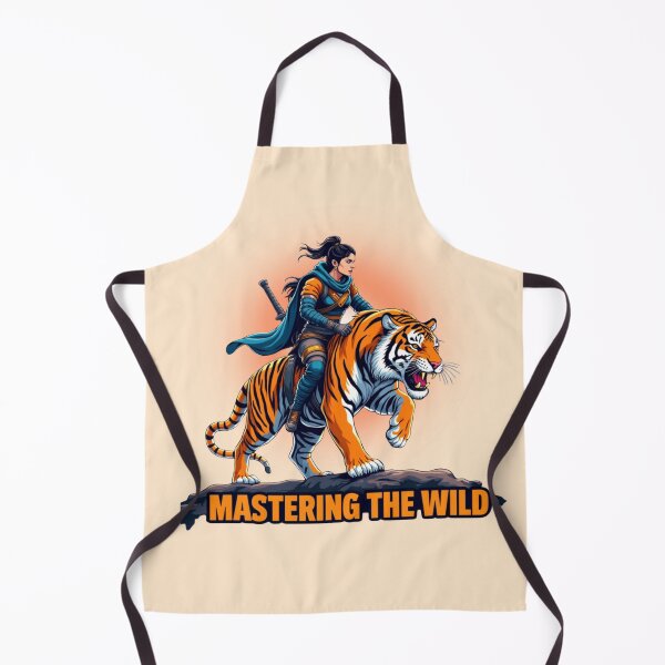 Item preview, Mastering the Wild - Japanese Warrior & Tiger Spirit designed and sold by PriyaMagic.