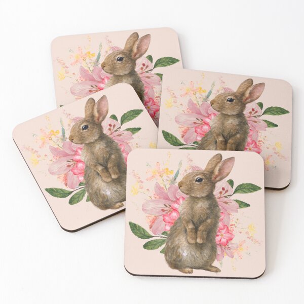 Item preview, Easter Bunny Floral designed and sold by Mad March Hares.