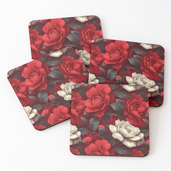 Item preview, Flourishing Gardenias Texture  - Flower Garden Pattern  - Christmas Gift Ideas designed and sold by RoyalStarsPatts.