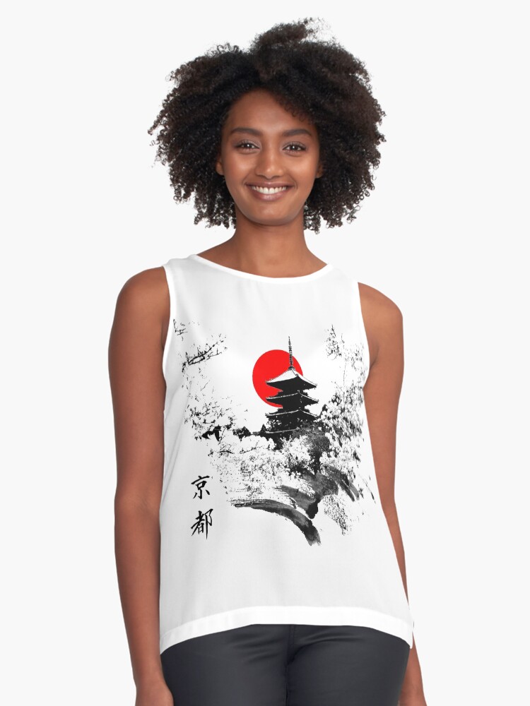 Vista previa del artículo con la obra «Blusa sin mangas», diseñado y vendido por vivalarevolucio.