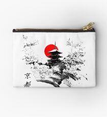 Kyoto Japan Old Capital Zipper Pouch