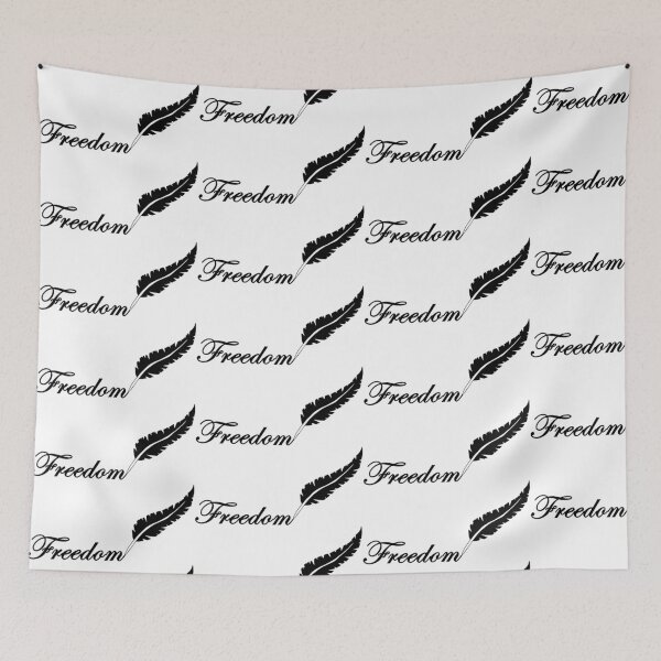 Item preview, Black feather and freedom designed and sold by Lagueny.