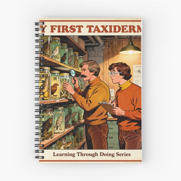 Item preview, Taxidermy Dark Humor - 70s Retro Parody designed and sold by PictorialWhimsy.
