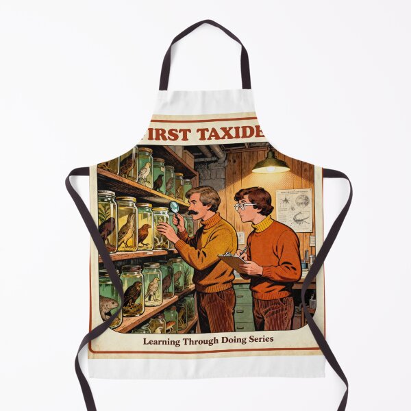 Item preview, Taxidermy Dark Humor - 70s Retro Parody designed and sold by PictorialWhimsy.