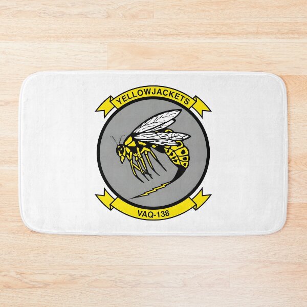 Item preview, VAQ-138 Yellowjackets Electronic Attack Squadron Emblem designed and sold by CharlieDesings.