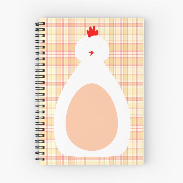Item preview, White Easter Chicken on Plaid – Elegant Spring Holiday Design designed and sold by CreaTwinkles.