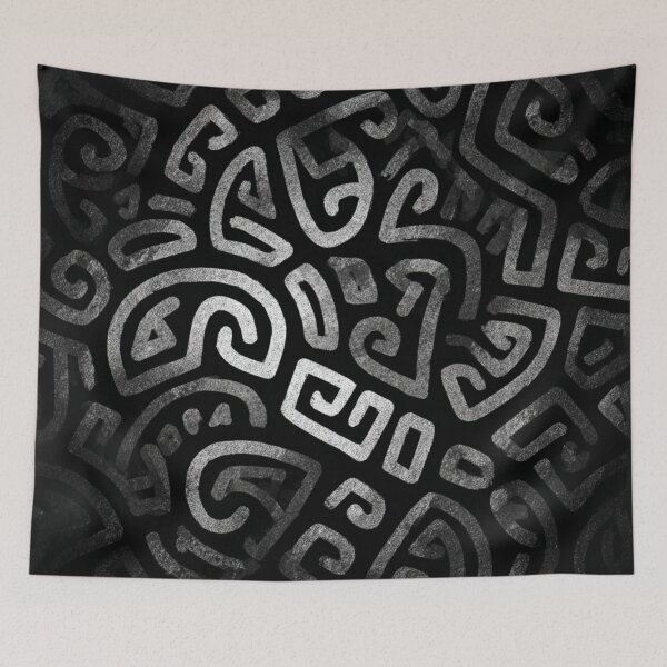 Aperçu de l'œuvre Nouvelle-Zélande Maori Paua Pattern Koru Design 809 créée et vendue par GrinGalore.