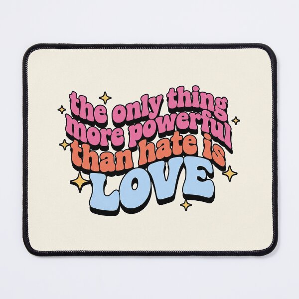 Item preview, Wavy Retro Groovy Love Wins Powerful Quote designed and sold by zzz888.