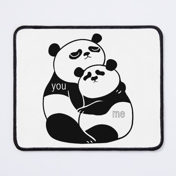 Item preview, Panda in Love  designed and sold by Huebucket.