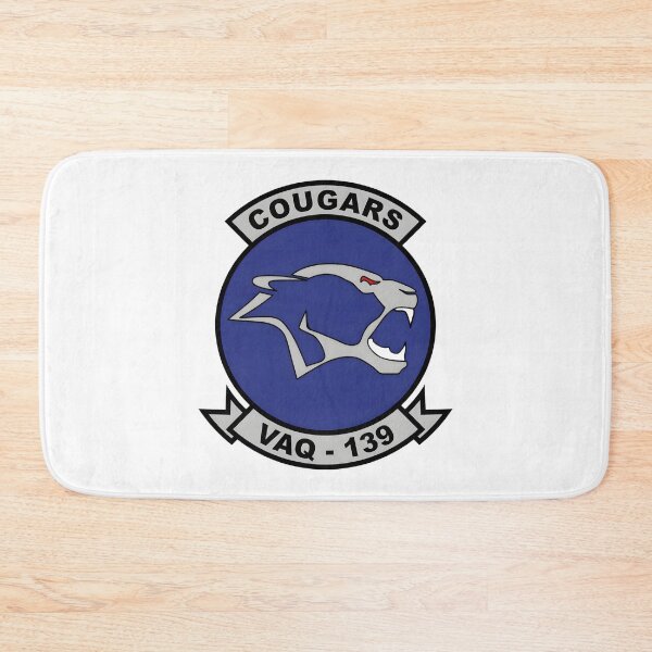 Item preview, VAQ-139 Cougars Electronic Attack Squadron Emblem designed and sold by CharlieDesings.