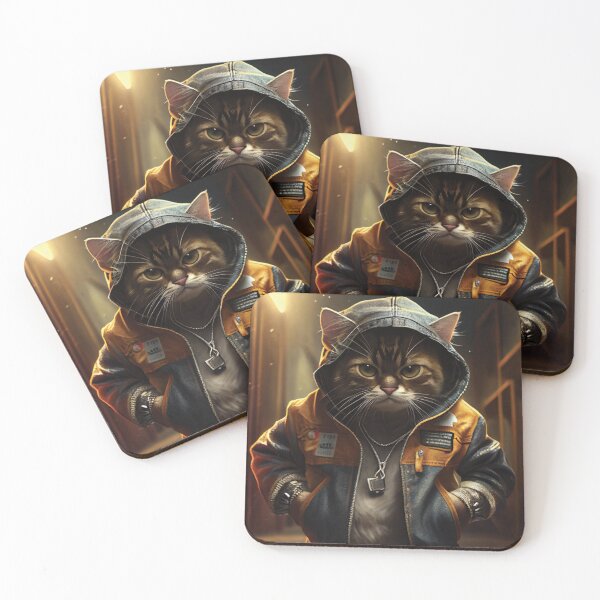 Item preview, Thug cat designed and sold by DGtaLrtcom.