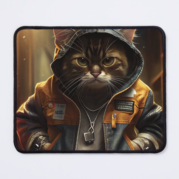 Item preview, Thug cat designed and sold by DGtaLrtcom.