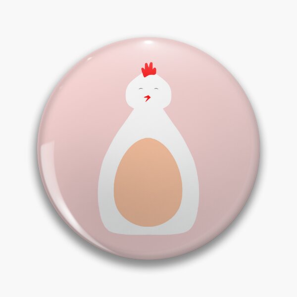 Item preview, White Easter Chicken - Calm, Sensory-Friendly designed and sold by CreaTwinkles.