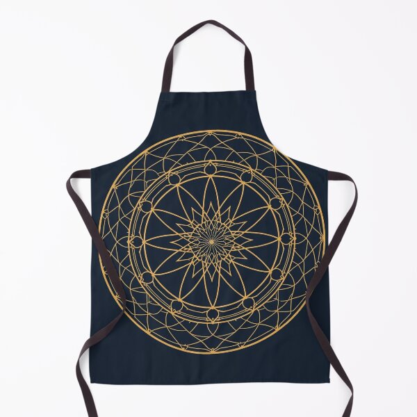 Item preview, Golden Geometric Patterns Mandala – Elegant Sacred Gold Lattice Vector Design designed and sold by ArtivaNest.