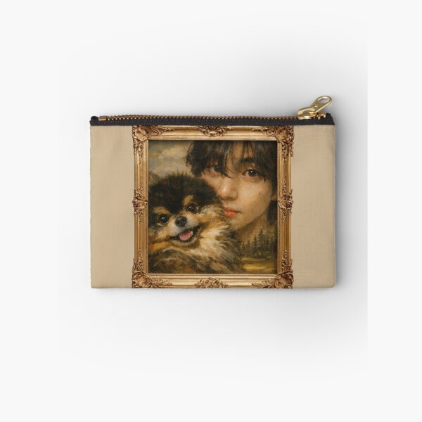 Item preview, BTS Kim Taehyung and Tannie oil painting - | bts V | THV | Yoon Tan designed and sold by moteesshop.