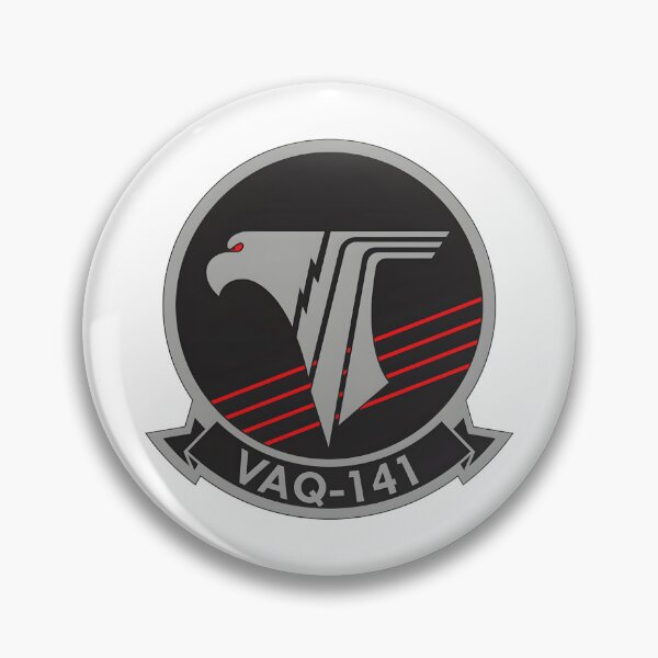Item preview, VAQ-141 Shadowhawks Electronic Attack Squadron Emblem designed and sold by CharlieDesings.