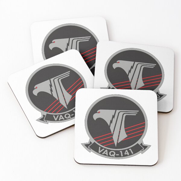 Item preview, VAQ-141 Shadowhawks Electronic Attack Squadron Emblem designed and sold by CharlieDesings.