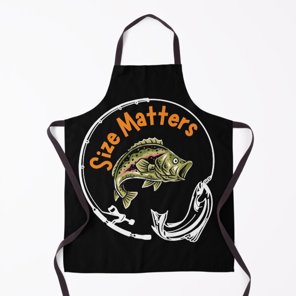 Item preview, Fishing lover size matters funny  designed and sold by ClickATee Store .